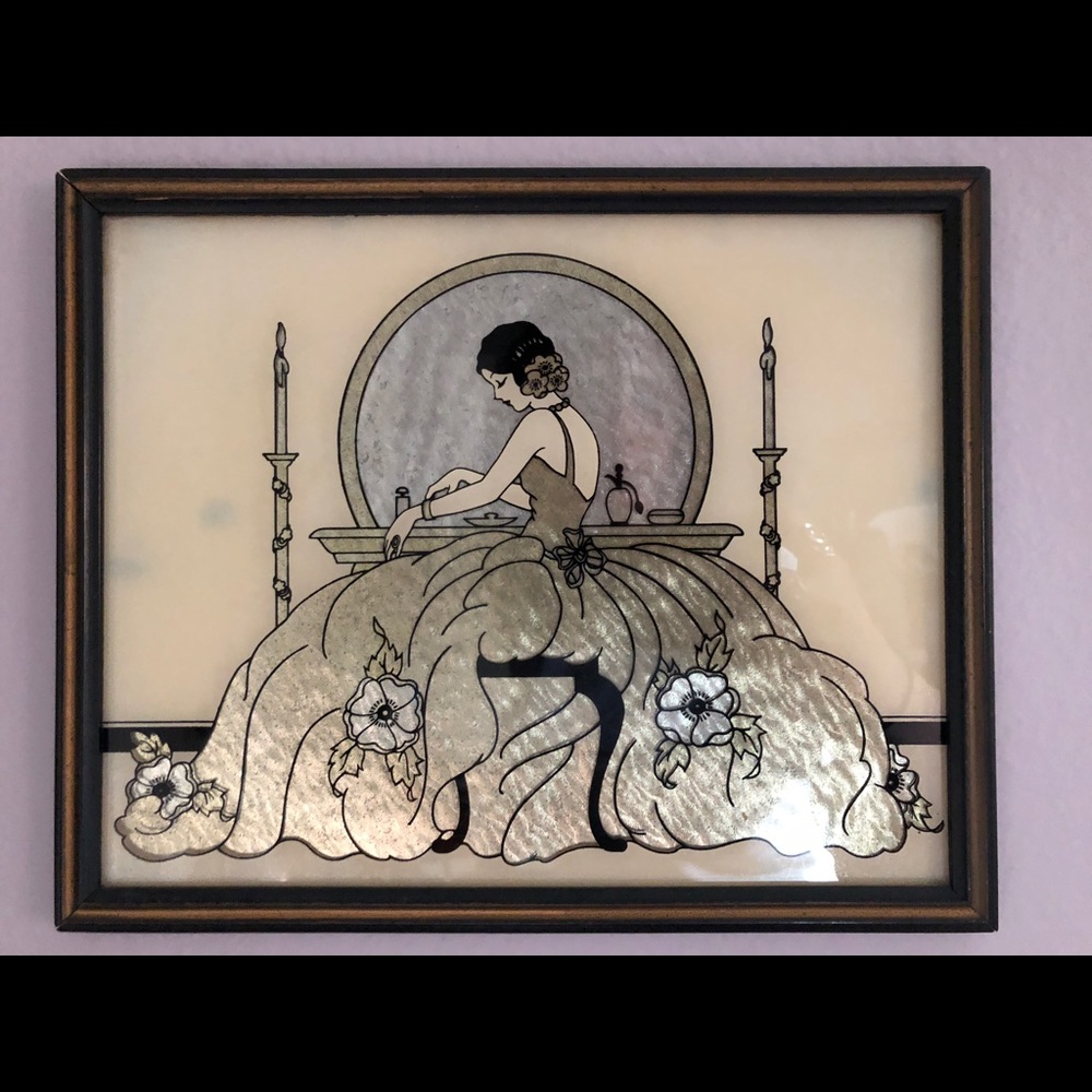 FOUND!!! ISO picture like this.  Reversed painting